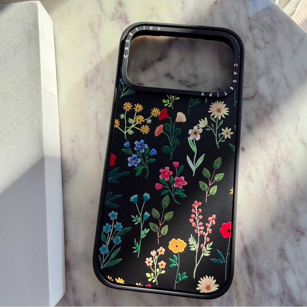 🌹 CASETIFY Impact iPhone 17 Pro Max Multicolor Wildflower Spring Botanicals Case